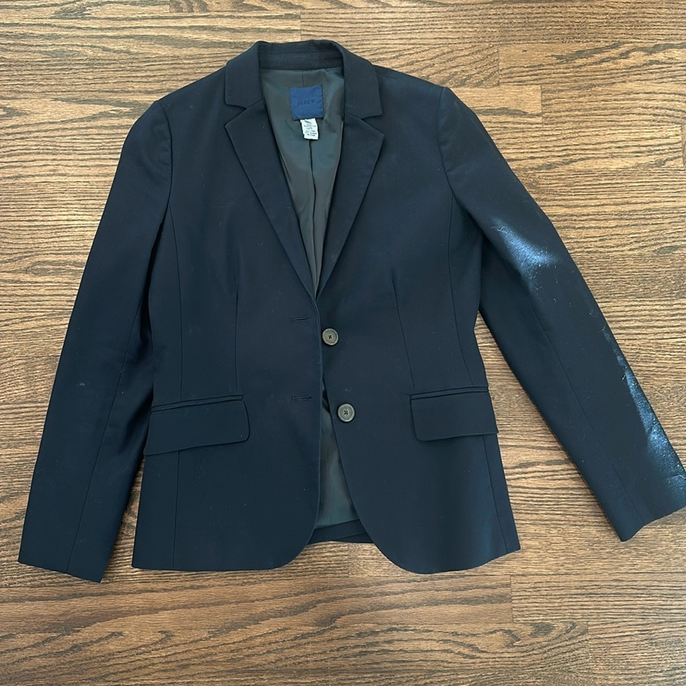 J.Crew Navy Suit Blazer